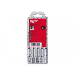 Milwaukee SDS Plus M2 Drill Bit 2 Cut Set, 5 Piece on Productcaster.