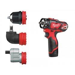 Milwaukee M12 BDDX KIT-202C Removable Chuck Drill Driver 12V 2x2.0Ah Li-ion on Productcaster.