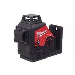 Milwaukee M12 CLLP-301C Green Cross Line Laser with Plumb Points 12V 1x3.0Ah Li-ion on Productcaster.