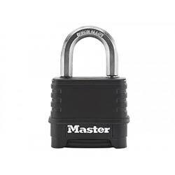 Master Lock Excell 4-Digit Black Finish Combination 50mm Padlock on Productcaster.