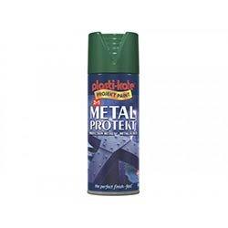 PlastiKote Metal Protekt Spray Forest Green 400ml on Productcaster.