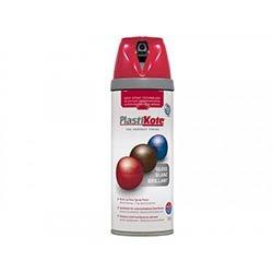 PlastiKote Twist & Spray Gloss Bright Red 400ml on Productcaster.