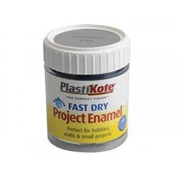 PlastiKote Fast Dry Enamel Paint B35 Bottle Chrome 59ml on Productcaster.