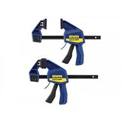 IRWIN Quick-Change Medium-Duty Bar Clamp 150mm (6in) Twin Pack on Productcaster.