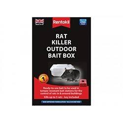 Rentokil Rat Killer Outdoor Bait Box on Productcaster.