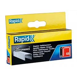 Rapid 53/12B 12mm Galvanised Staples (Box 2500) on Productcaster.