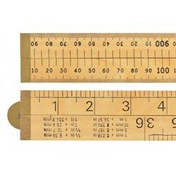 R.S.T. Wooden 4 Fold Rule 1m / 39in (Blister packed) on Productcaster.