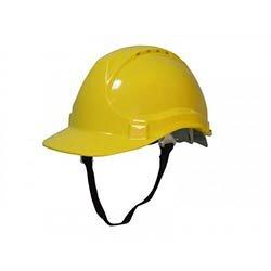 Scan Deluxe Safety Helmet - Yellow on Productcaster.