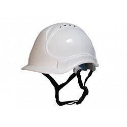 Scan Short Peak Safety Helmet White on Productcaster.