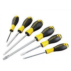 STANLEY 0-60-209 Essential Screwdriver Set, 6 Piece on Productcaster.