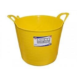 Stadium Flexi Tub, 26 litre Yellow on Productcaster.