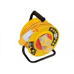 TALAtools Heavy-Duty Cable Reel 110V 25m 2-Socket on Productcaster.