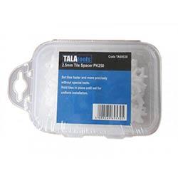 TALAtools Tile Spacers 2mm (Pack 250) on Productcaster.