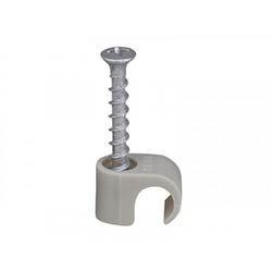 Tillex Screw Clip Round 10-14 Grey PH2x33mm Box 100 on Productcaster.