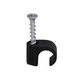 Tillex Screw Clip Round 14-18 Black PH2x40mm Box 100 on Productcaster.