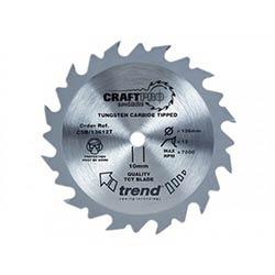 Trend CraftPro Saw Blade 150x10mmx24T, Thin on Productcaster.