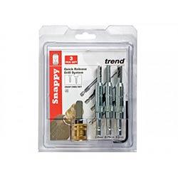 Trend SNAP/DBG/SET Drill Bit Guide Set with Quick Chuck - 5/64in 7/64in & 9/64in on Productcaster.