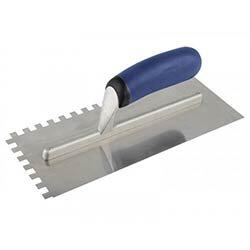 Vitrex Professional Stainless Steel Adhesive Trowel Square Notches 8mm on Productcaster.