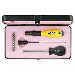 Wiha TorqueVario-S ESD Screwdriver Set, 14 Piece (inc. Case) on Productcaster.