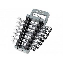 Wiha Ring Ratchet Spanner Set, 8 Piece on Productcaster.