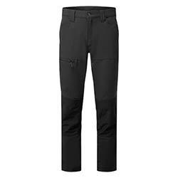 Portwest CD886 WX2 Eco Active Stretch Work Trousers Black Size 38 Regular Fit on Productcaster.