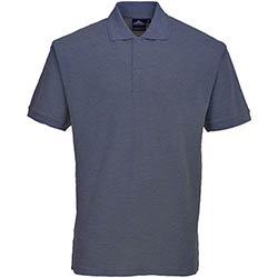 Portwest B210 Naples Polo-shirt Metal Grey Size XL Regular Fit on Productcaster.