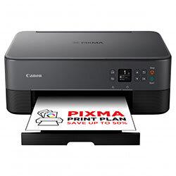 Canon PIXMA TS5350i Wireless Colour 3-in-One Inkjet Photo Printer, Black on Productcaster.