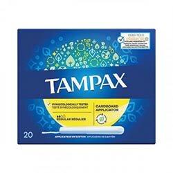 Tampax Regular Tampons with Cardboard Applicator x20 Per Box (Pack of 13) 517905 on Productcaster.