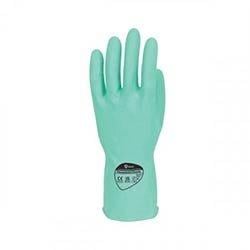 Shield Rubber Household Gloves 0.33mm 30cm Pairs Medium Green (Pack of 12) GR03G12 on Productcaster.