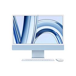 Apple iMac M3 Apple M 59.7 cm (23.5") 4480 x 2520 pixels 8 GB 512 GB SSD All-in-One PC macOS Sonoma Wi-Fi 6E (802.11ax) Blue on Productcaster.