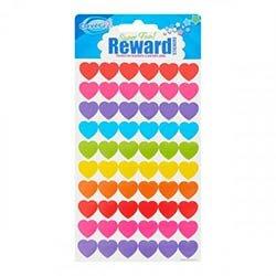 Clever Kidz Reward Stickers Assorted Colours 6 Sheets - Colorful and Encouraging Stickers for Kids on Productcaster.