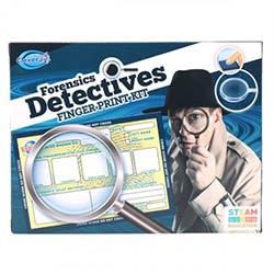 Clever Kidz Forensics Detectives Finger Print Kit - Fun Kit for Learning About Fingerprints on Productcaster.