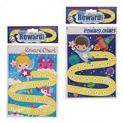 Clever Kidz Magnetic Reward Chart Assorted Colours - Motivational Chart for Tracking Progress on Productcaster.