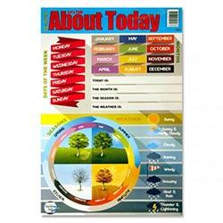 Clever Kidz Wall Chart - Weather - Interactive Learning for Kids on Productcaster.