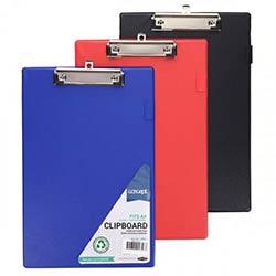 Concept PVC Clipboard 13X8 Inch - 3 Assorted Colors for Organization on Productcaster.