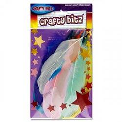 Crafty Bitz Bag Feather Duck Quills 10g - Premium Natural Craft Materials on Productcaster.