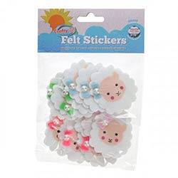 Crafty Bitz Felt Stickers - Sheep Designs for Creative Arts on Productcaster.