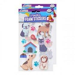 Crafty Bitz Squishy Foam Stickers Dogs Pack of 11 on Productcaster.