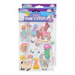 Crafty Bitz Squishy Foam Stickers - Llama Designs, Pack of 11 on Productcaster.