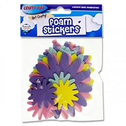 Crafty Bitz Foam Self Adhesives Stickers Petals Pack of 14 on Productcaster.