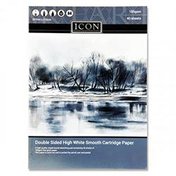 Icon A4 Sketch Book 185gsm 40 Sheets - High-Quality Paper on Productcaster.