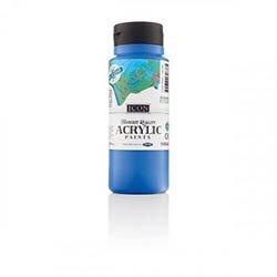 Icon Highest Quality Acrylic Paint 500ml - Cyan - Ideal For Bold Art on Productcaster.