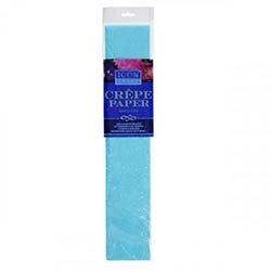 Icon Craft Crepe Paper Baby Blue - 17gsm 50cm x 2.5m for Crafts, Gift Wrapping, and Decorations on Productcaster.