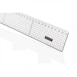 Icon 30cm Craft Ruler with Steel Edge - Precision Measuring & Cutting Tool for Crafts, Sewing, and DIY Projects - Durable & Accurate on Productcaster.