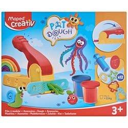 Maped Creativ 4X56G Tub Play Dough & Accessories - Imaginative Play for Little Hands on Productcaster.