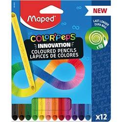 Maped Pack of 12 Colorpeps Colouring Pencils Infinity - Endless Creativity for Young Artists on Productcaster.