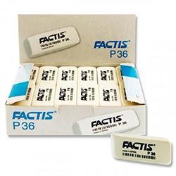 Milan Factis P36 White Eraser - High Quality for Clean Erasing on Productcaster.