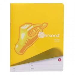 Ormond Durable Cover Blank Copy Book A4 40 Pages - For Creative and Versatile Use on Productcaster.