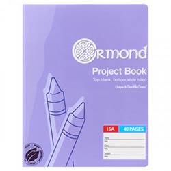 Ormond Durable Cover Project Book No.15A A4 40 Pages - Great for Keeping Organized Notes on Productcaster.