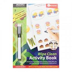 Ormond A5 Wipe Clean Activity Book With Pen Multiply 22 Pages - Learn Multiplication Easily on Productcaster.